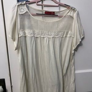 Cream ELLE cotton top size xxl.